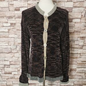 Ani Barrie Vintage Women's Multicolor Sweater Made In USA